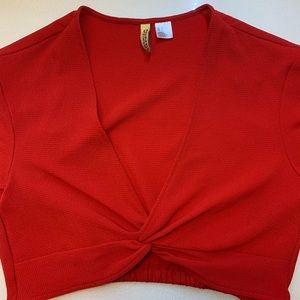 Red H&M Crop Top!